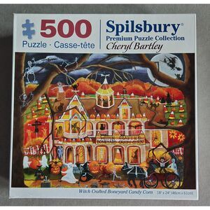 Spilsbury Witch Crafted Boneyard Candy Corn 500 pc Halloween Complete Bat Ghost